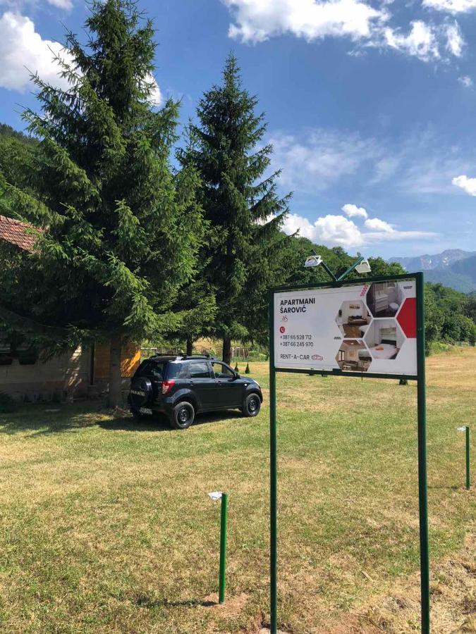 Apartmani Sarovic Tjentiste Exterior foto